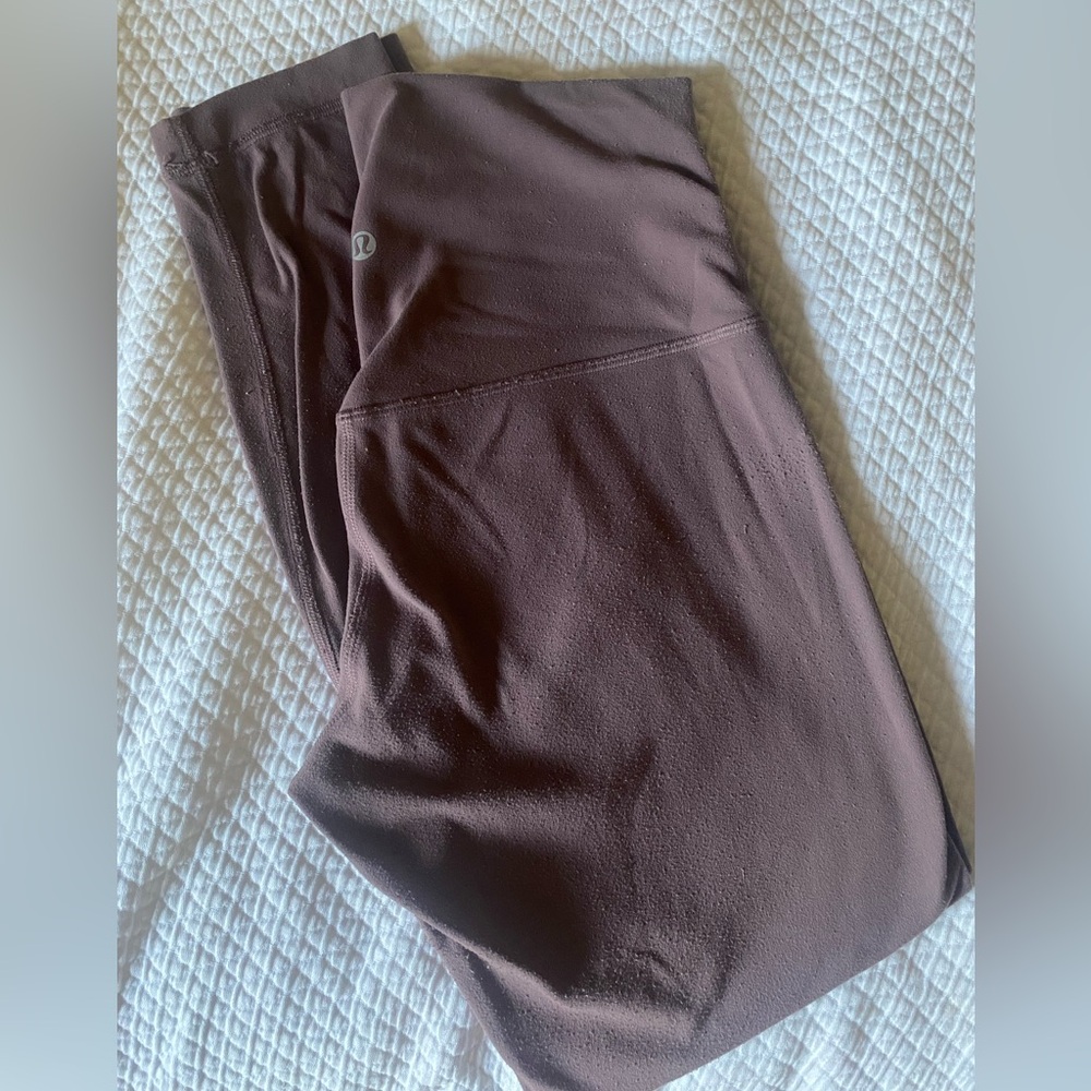 Lululemon dusty rose align yoga pants 25”